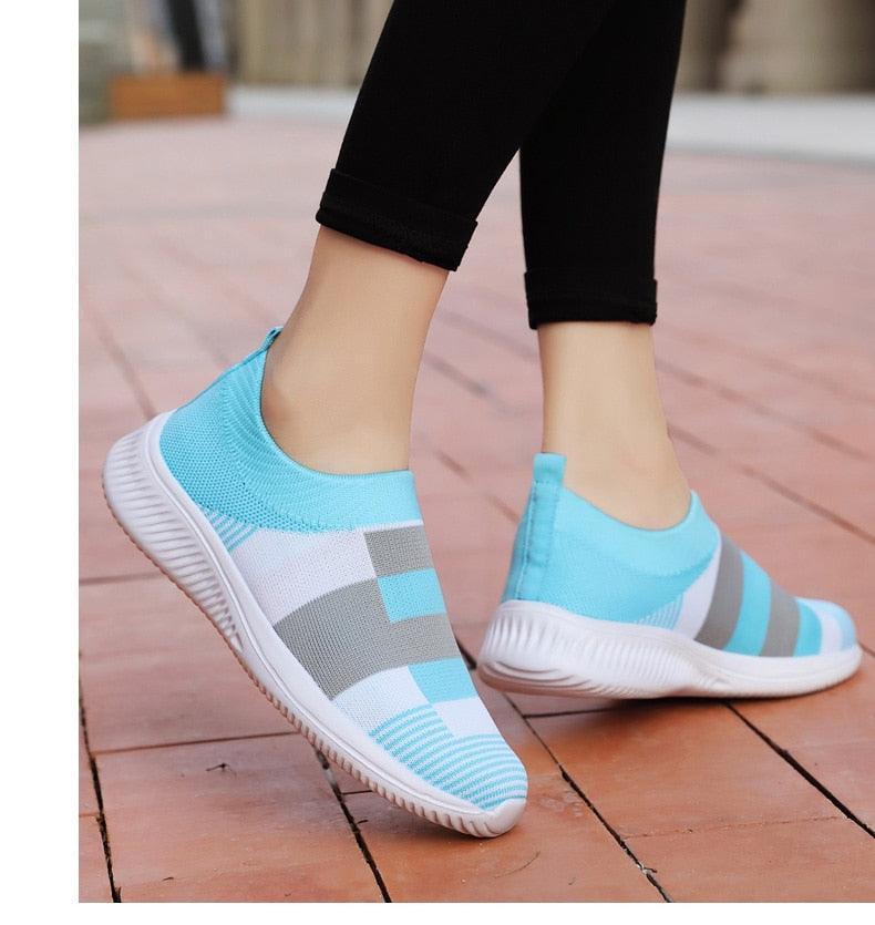 Elegant  Mix Color Casual Walking Shoes