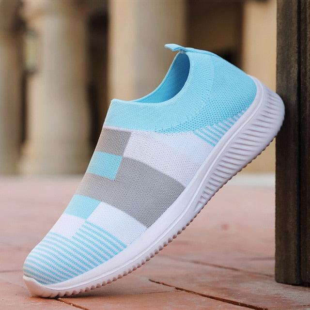 Elegant  Mix Color Casual Walking Shoes