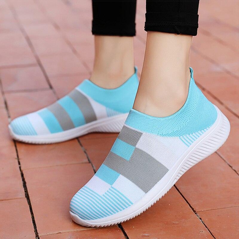 Elegant  Mix Color Casual Walking Shoes