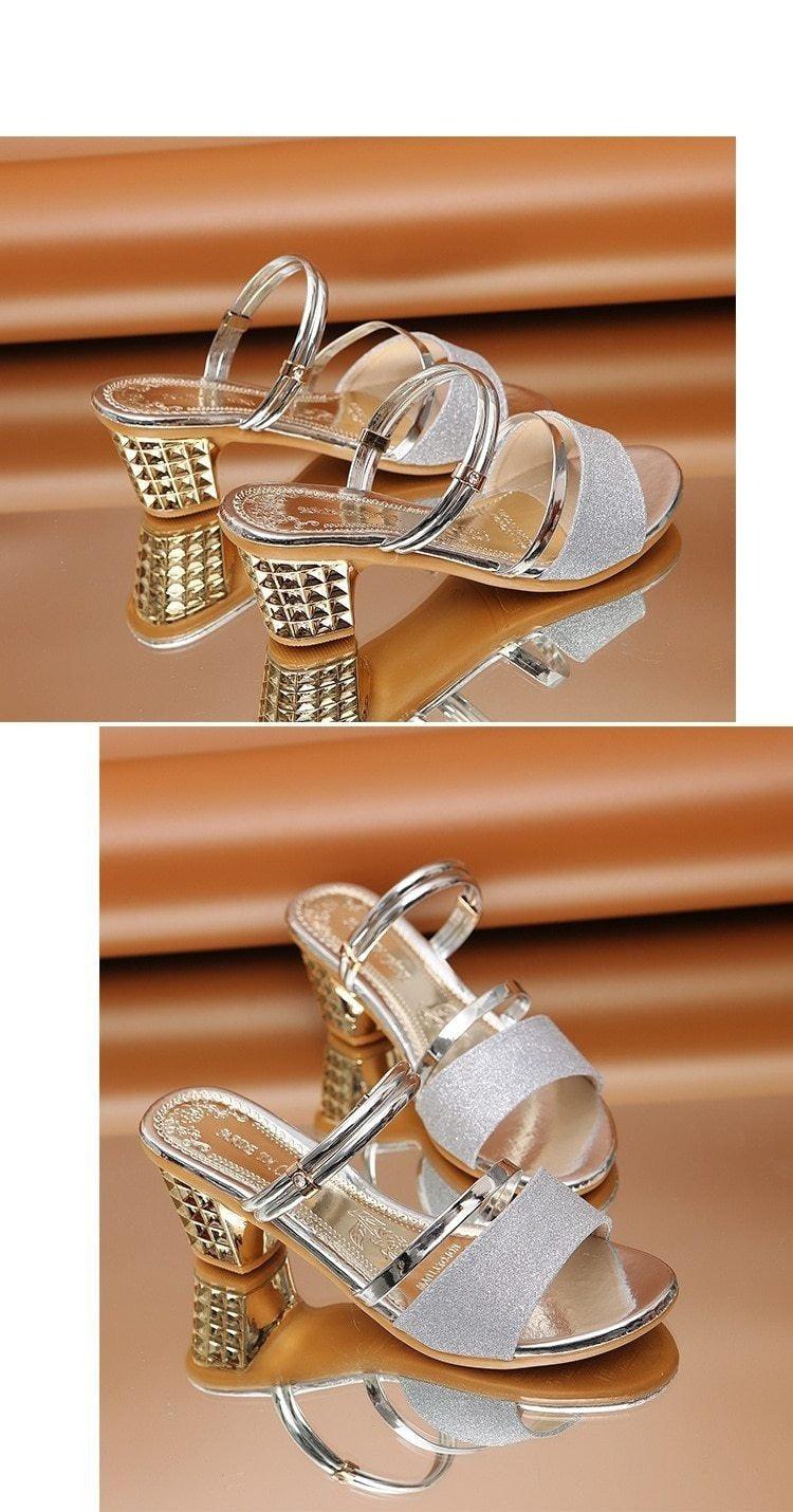 Open Toe High Heels  Party Luxury Sandals