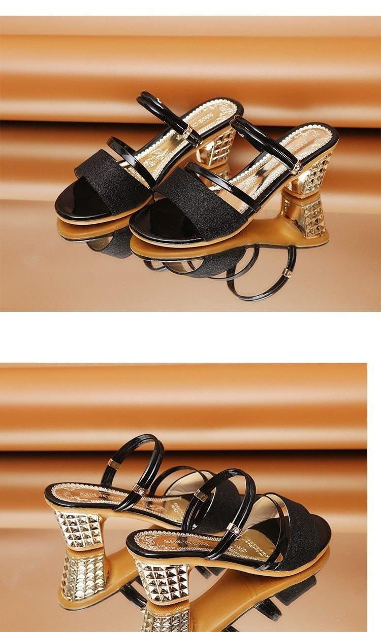Open Toe High Heels  Party Luxury Sandals
