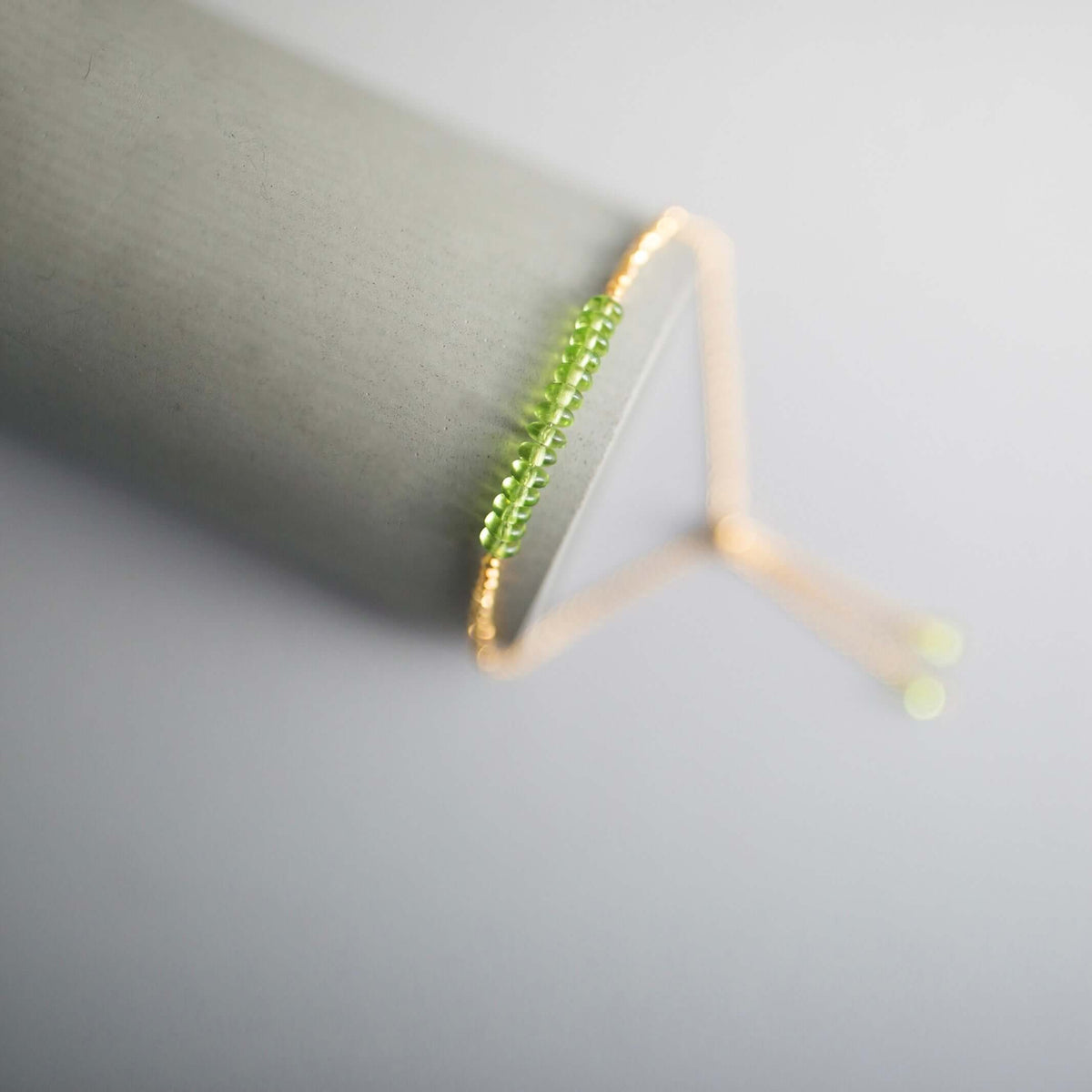 Spinel Adjustable Stacking Bracelet