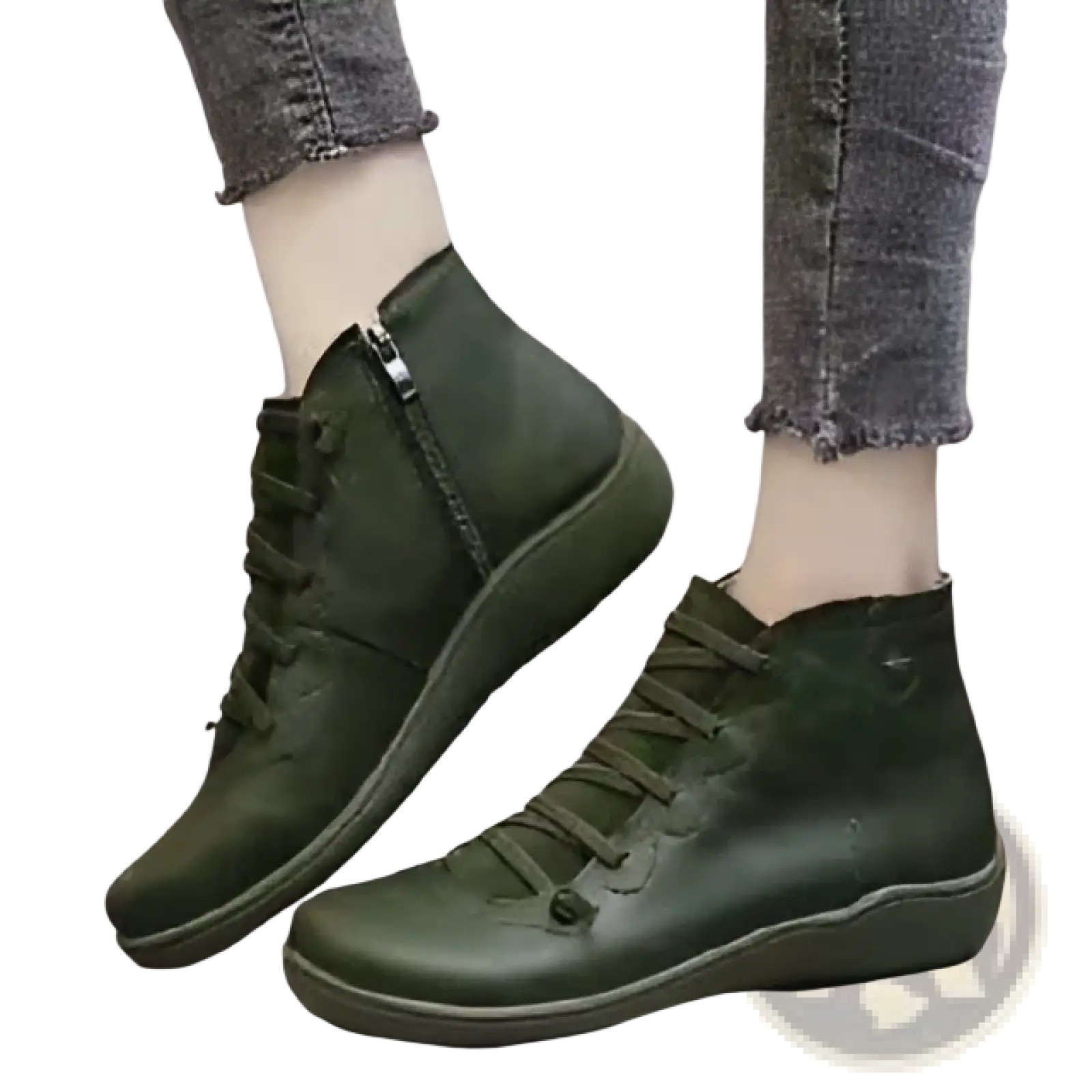 Snake Print Wedge Ankle Boots