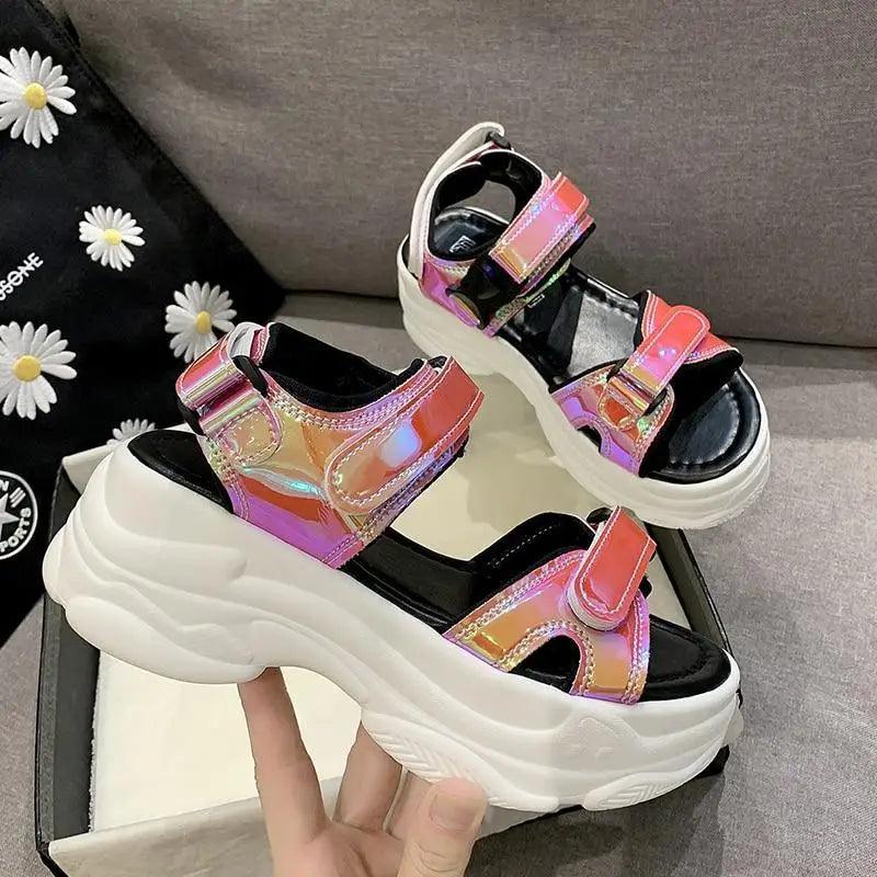 Colorful Cool Sandals for the Beach