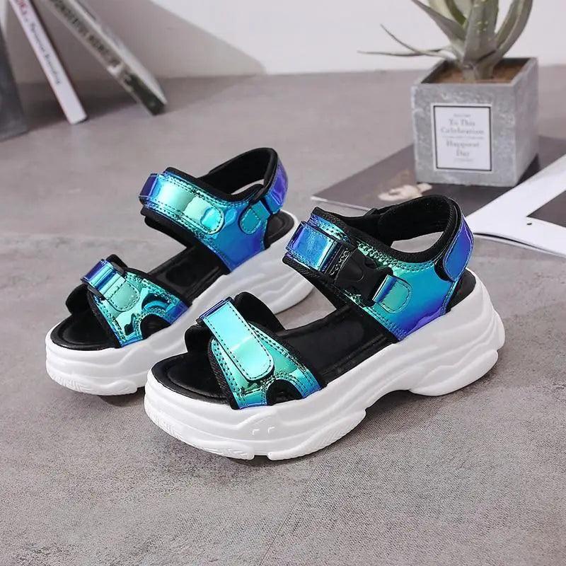 Colorful Cool Sandals for the Beach