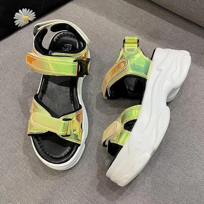 Colorful Cool Sandals for the Beach