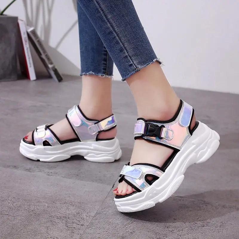 Colorful Cool Sandals for the Beach