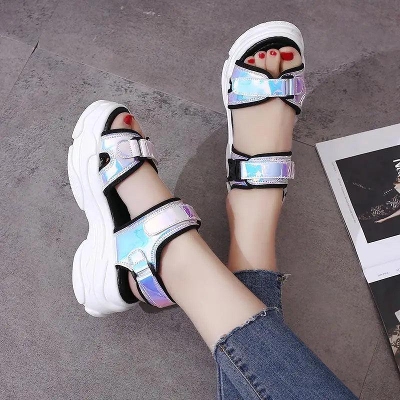 Colorful Cool Sandals for the Beach