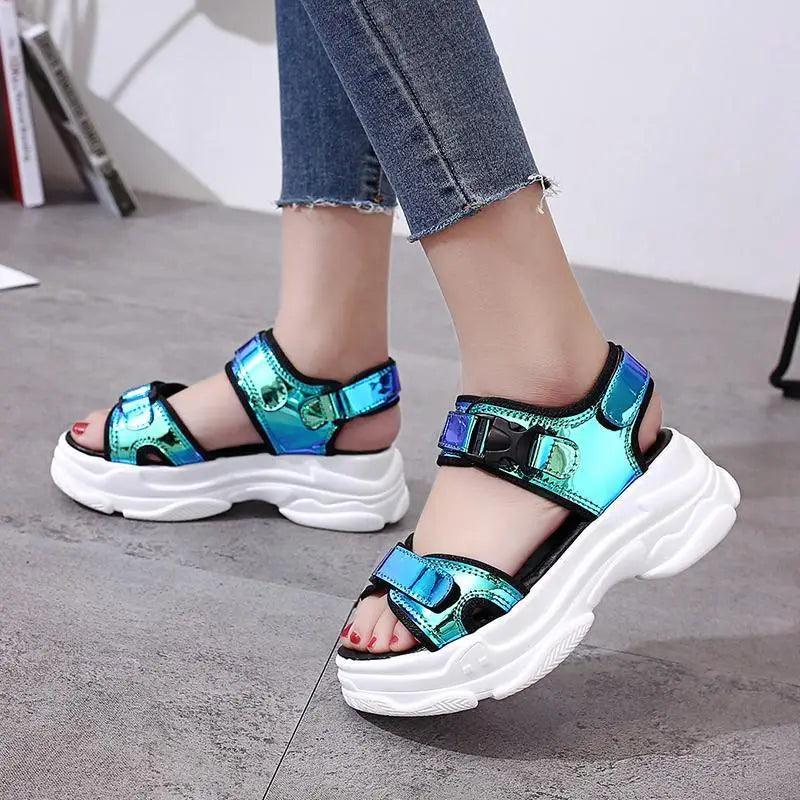 Colorful Cool Sandals for the Beach