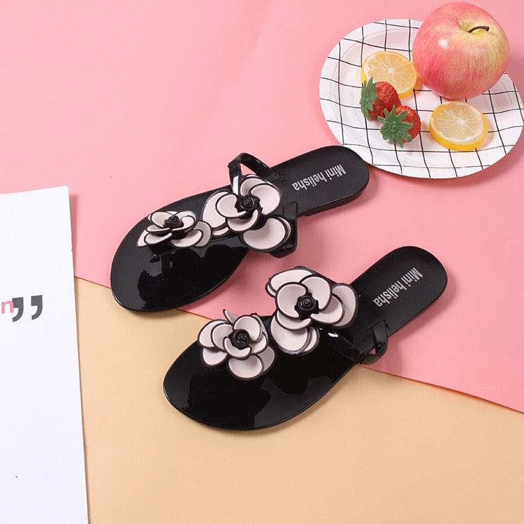 Flower Flip Flops for The Beach