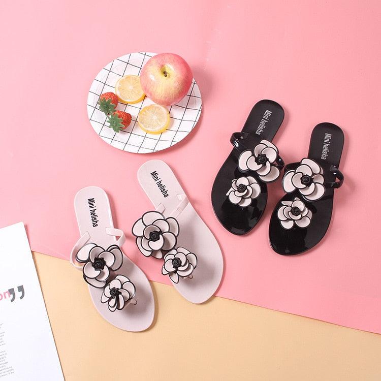 Flower Flip Flops for The Beach