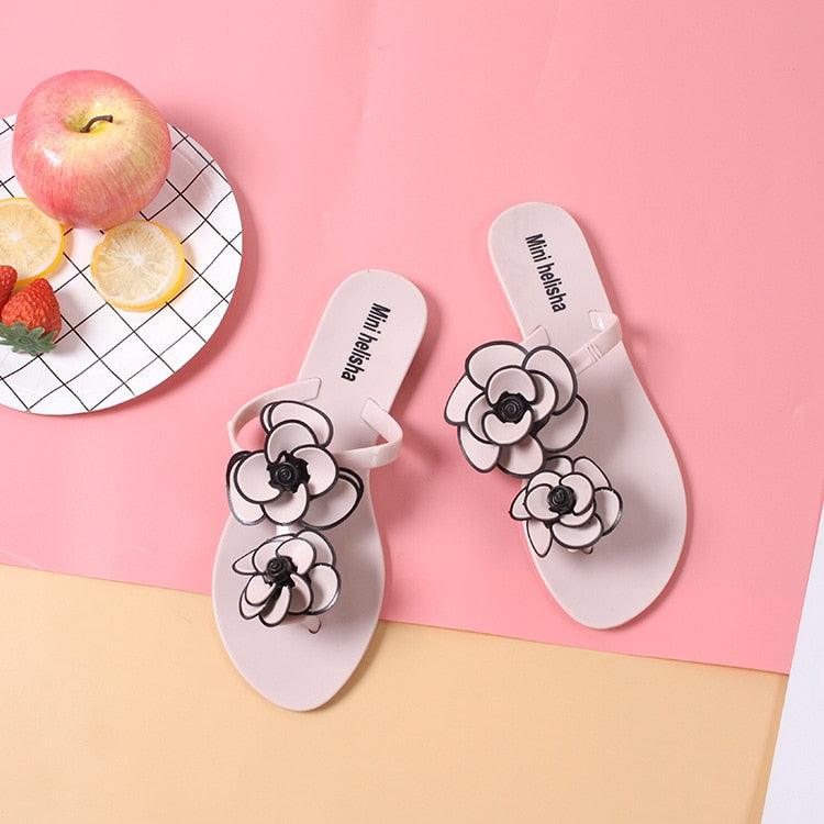 Flower Flip Flops for The Beach