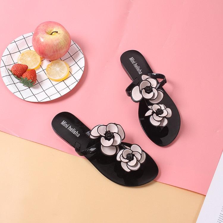 Flower Flip Flops for The Beach