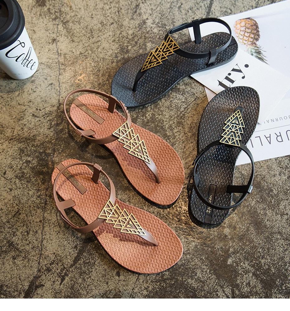 Beach Flat T-Stra  Slipper