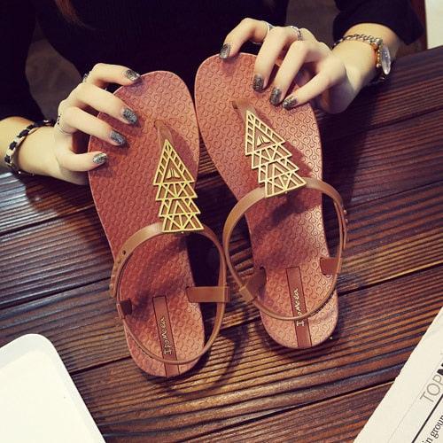 Beach Flat T-Stra  Slipper