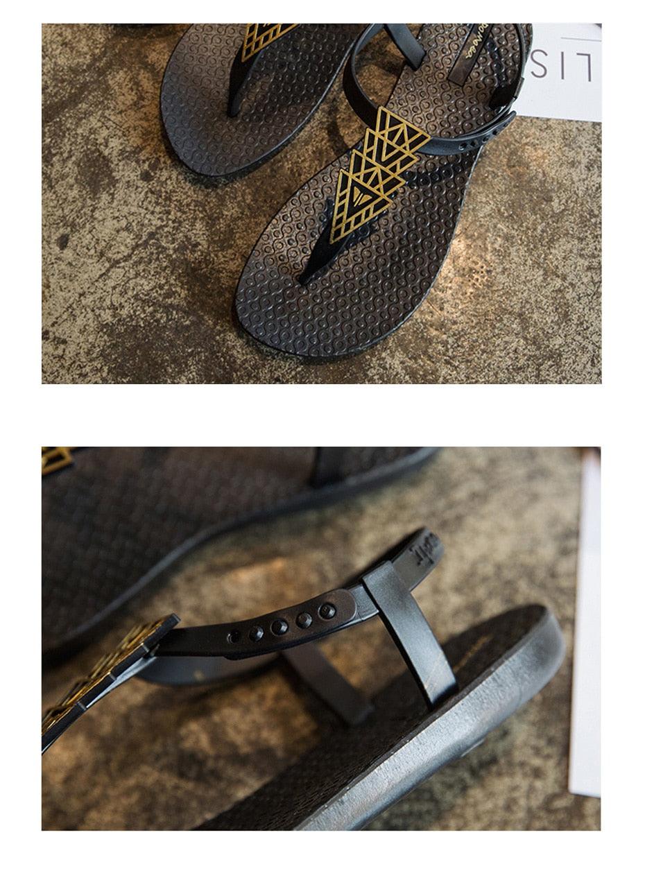 Beach Flat T-Stra  Slipper