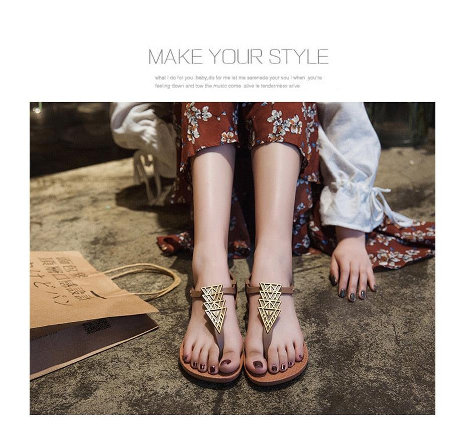 Beach Flat T-Stra  Slipper