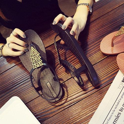 Beach Flat T-Stra  Slipper