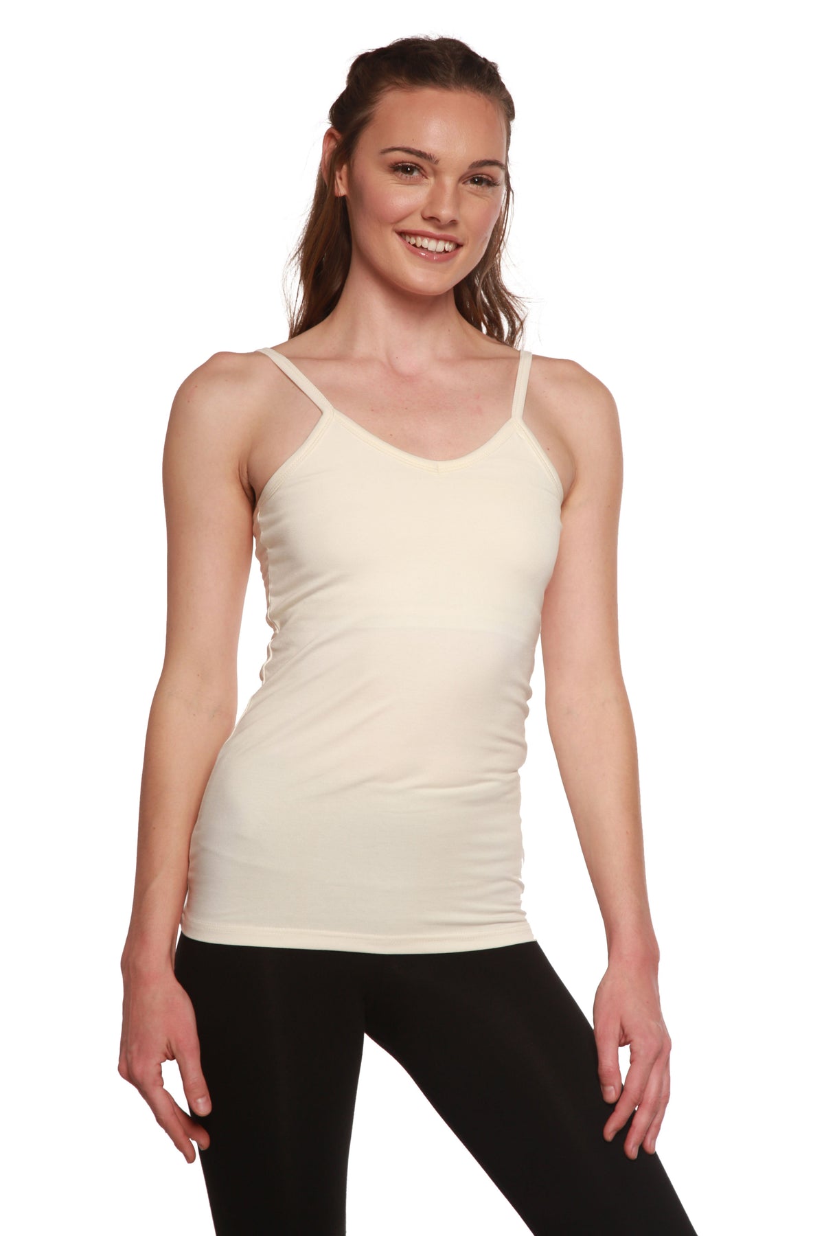 Bamboo/Cotton Camisole with Shelf Bra